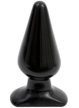 Classic Butt Plug - Smooth  Large - Zwart