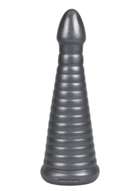 Rockeye Grote Dildo - Gun Metal