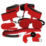 Uitgebreide Bondageset - Rood