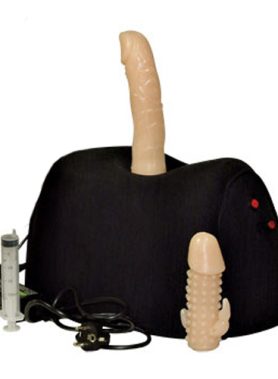 Sex Machine met Spuitende Dildo
