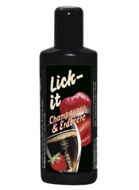Champagne & Aardbei Glijgel