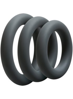 Driedelige Cockring Set - Grijs