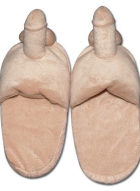 Pluche Penis Sloffen