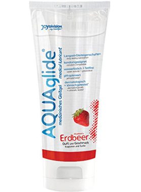 AQUAglide Glijmiddel Aardbei - 100 ml