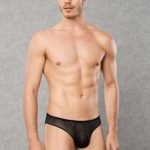 Herenslip Transparant