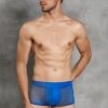 Herenboxer Mesh - Blauw