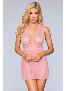 Sweet Dreams Babydoll - Dusty Rose