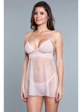 Hailey Babydoll - Plus Size - Roze