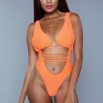 Makayla Monokini - Oranje