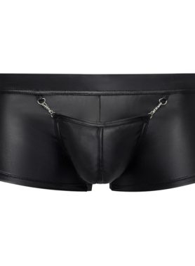 Wetlook Boxer Met Verwijderbare Pouch
