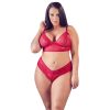 Kruisloze Kanten Lingerieset - Afbeelding 2
