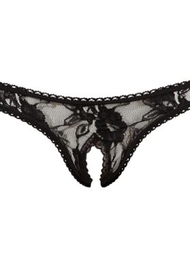 Luxe string met open kruis