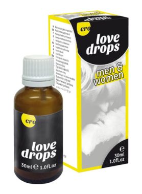 Liefdes druppels voor man en vrouw