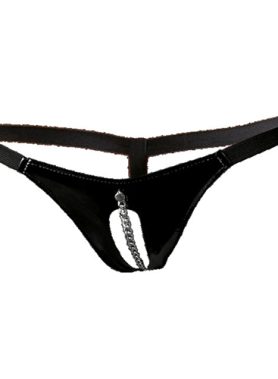 Kruisloze Lak String Met Kettinkje