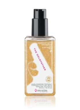 Mystim - The Goldfather Goud Waterbasis Glijmiddel