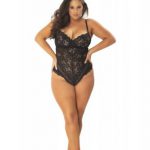 Kanten Body Met Verleidelijke Achterkant - Curvy