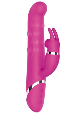 Naghi No.42 - Rabbit Vibrator Met Roterende Kralen