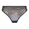 Sensuele String Met Kant - Zwart/Goud