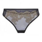 Sensuele String Met Kant - Zwart/Goud