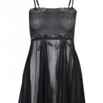 Transparante Babydoll Met Strikjes