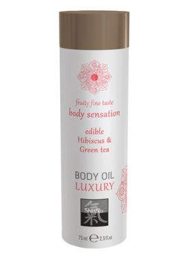 Luxe Eetbare Body Oil - Hibiskus & Groene Thee
