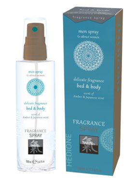 Feromonen Bed & Body Spray Voor Mannen - Amber & Japanse Mint