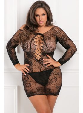 Tie Breaker Jurk Plussize
