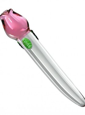 Blooming Vishnu Glazen Dildo
