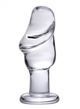 Asvini Glazen Buttplug - Transparant
