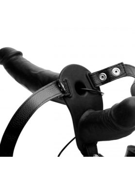 Power Pegger Dubbele Strap-On Vibrator