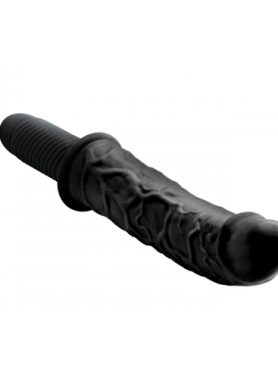 The Curved Dicktator Vibrator - Zwart