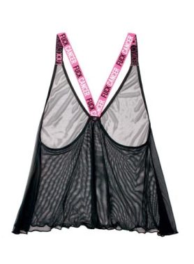 Transparante Tanktop Fuck Cancer