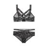BH-Set Met Zodiac Print - Zwart/Metallic - Afbeelding 2