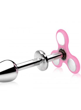 Light Up Emoji Fidget Spinner Buttplug