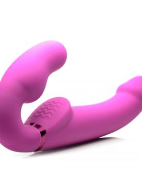 Opblaasbare Strapless Strap-on met Afstandsbediening