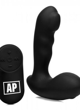 P-Milker Prostaat Vibrator Met Bewegende Kraal