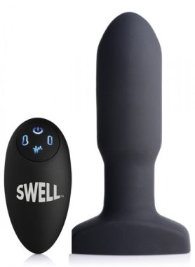 Opblaasbare en Vibrerende Missile Buttplug