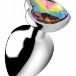 Rainbow Heart Buttplug - Groot