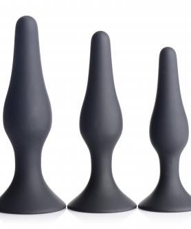 3-Delige Siliconen Anaal Plug Set