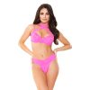 Kanten Set 2-Delig - Roze - Afbeelding 2