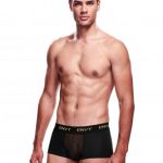 Envy Transparante Mesh Herenshort - Zwart