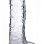 Jock C-Thru Transparante Dildo - 21 cm.