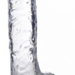 Jock C-Thru Transparante Dildo - 25 cm.