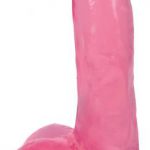 Dildo Met Ballen 15 CM - Cherry Ice