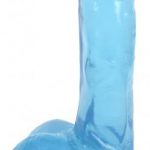 Dildo Met Ballen 15 CM - Berry Ice