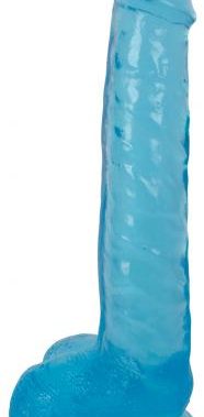 Dildo Met Ballen 20 CM - Berry Ice