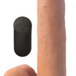 Vibrerende Realistische XL Dildo Met Balzak - 26.6 cm