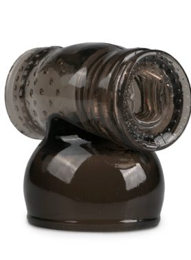 EasyToys Wand Collection – Zwart opzetstuk met masturbator