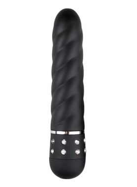 Easytoys Mini Vibrator Gedraaid - Zwart