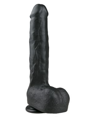 Realistische Dildo Met Balzak - 29,5 cm